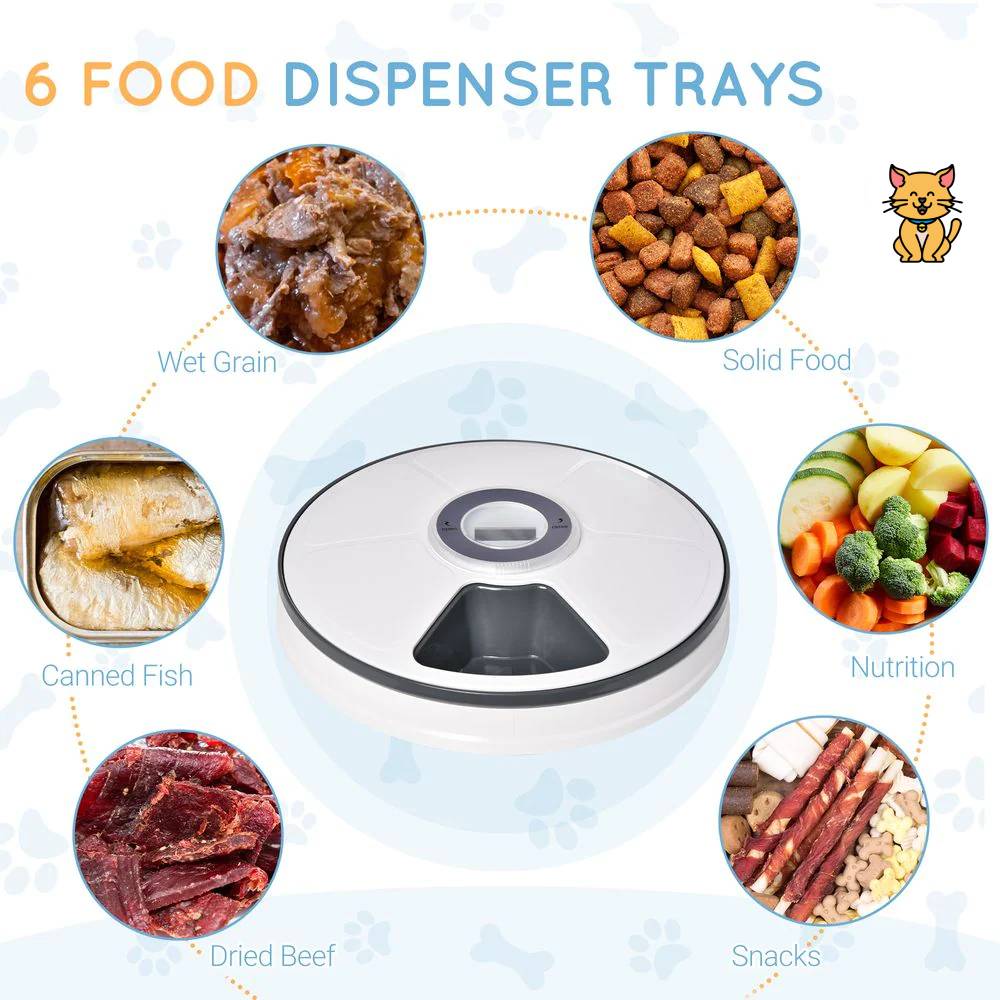 Cat Feeder Dispenser