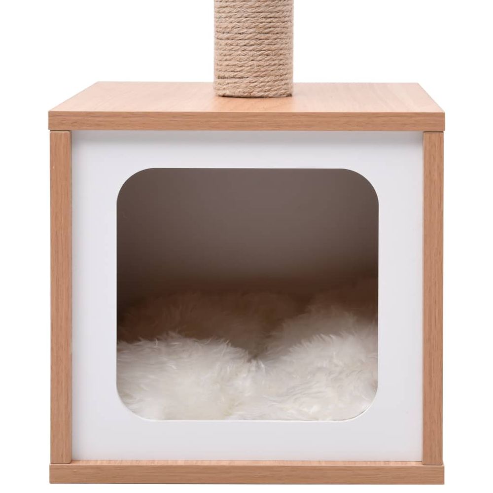 vidaxl cat box with resting perch