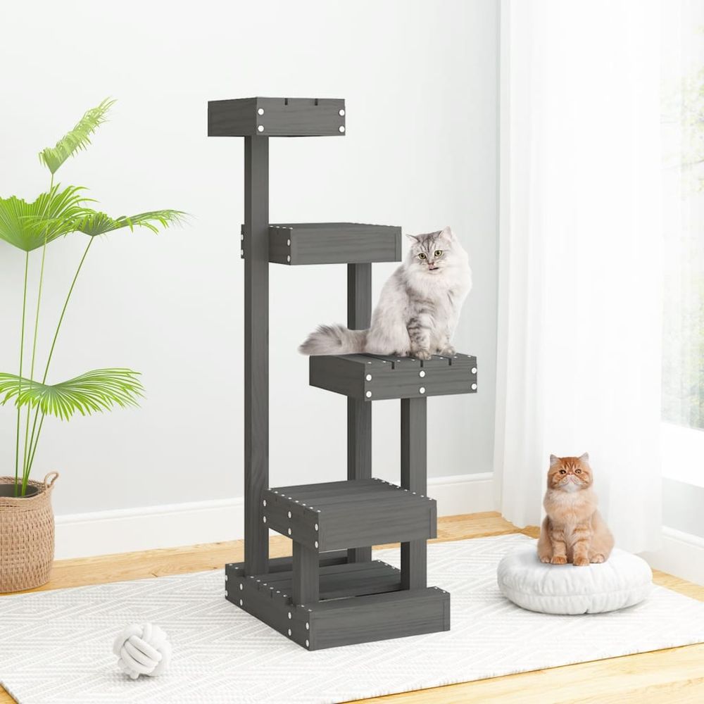 Solid Pine Cat Tree
