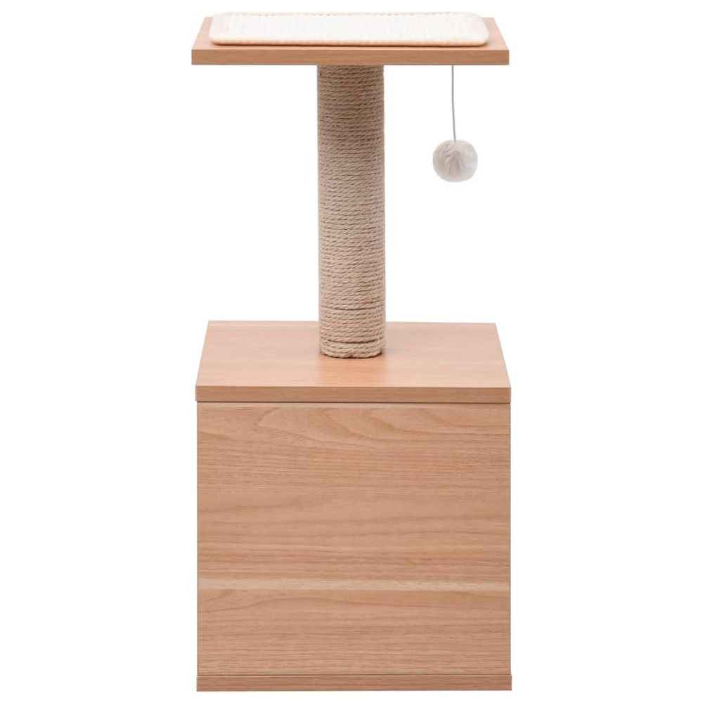 vidaxl cat box with resting perch