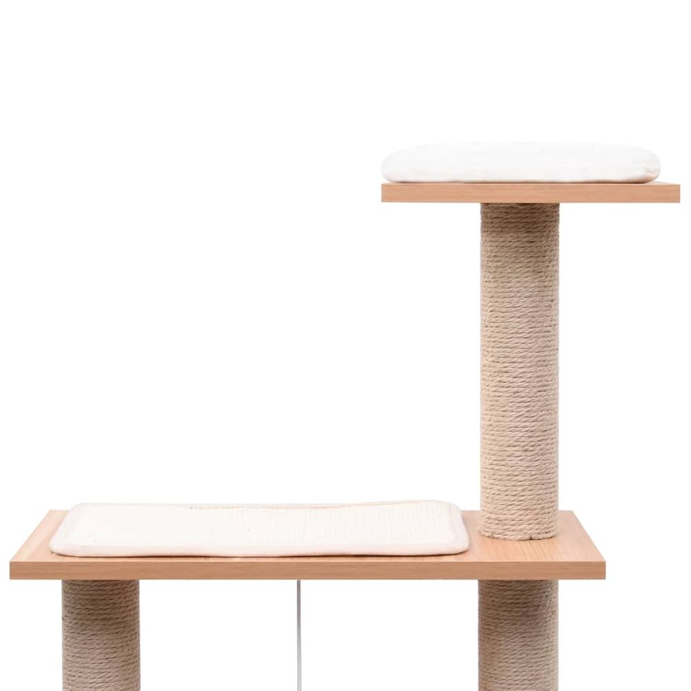 vidaxl cat Tree mid box scratch mat