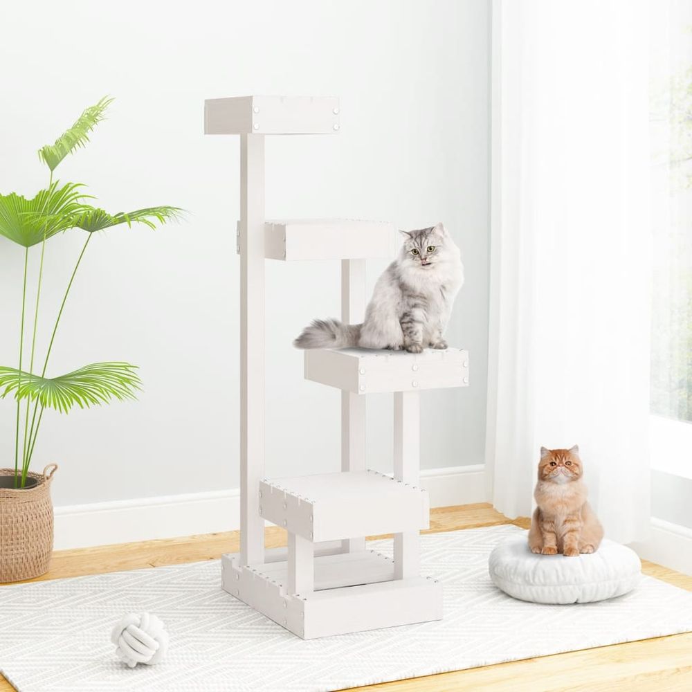 Solid Pine Cat Tree