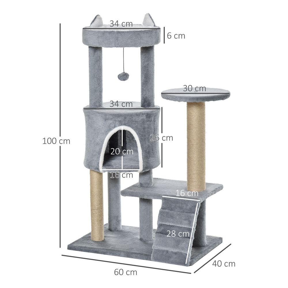 Cat Tree with Climbing Ladder