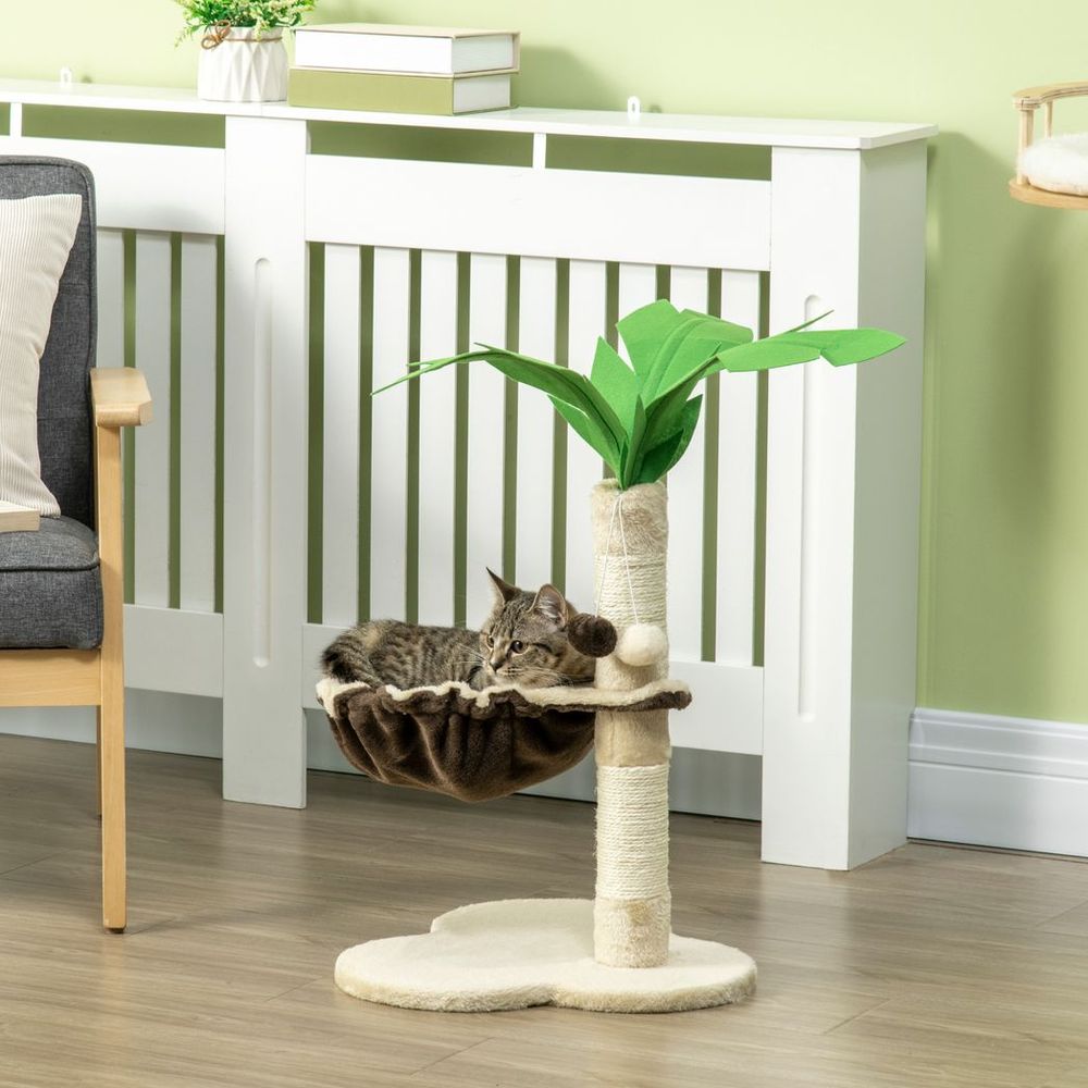 Cat Tree Palm Shaped