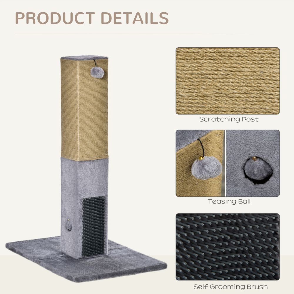 Indoor Scratching Post - Grey