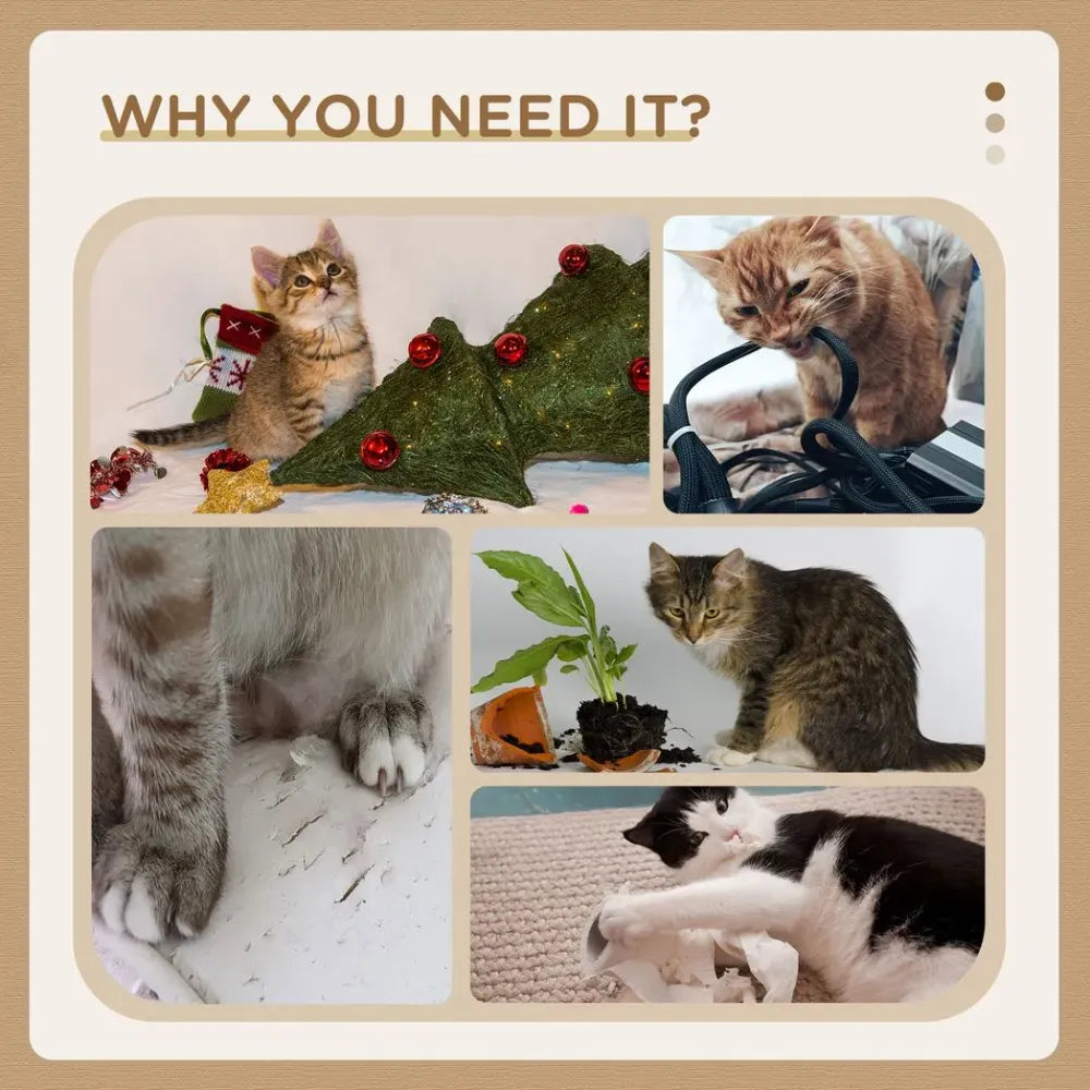Cat Scratching Post Natural Rope