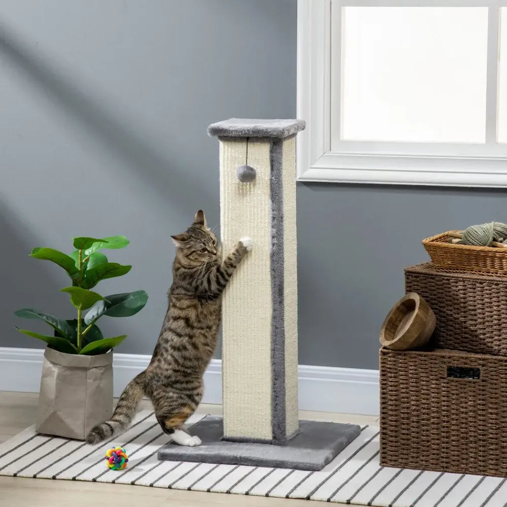 Cat Scratching Post Natural Rope
