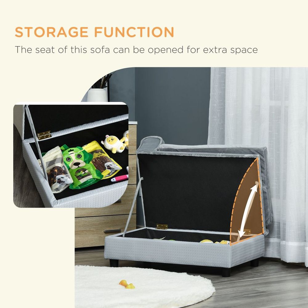 storage of cat sofa couch
