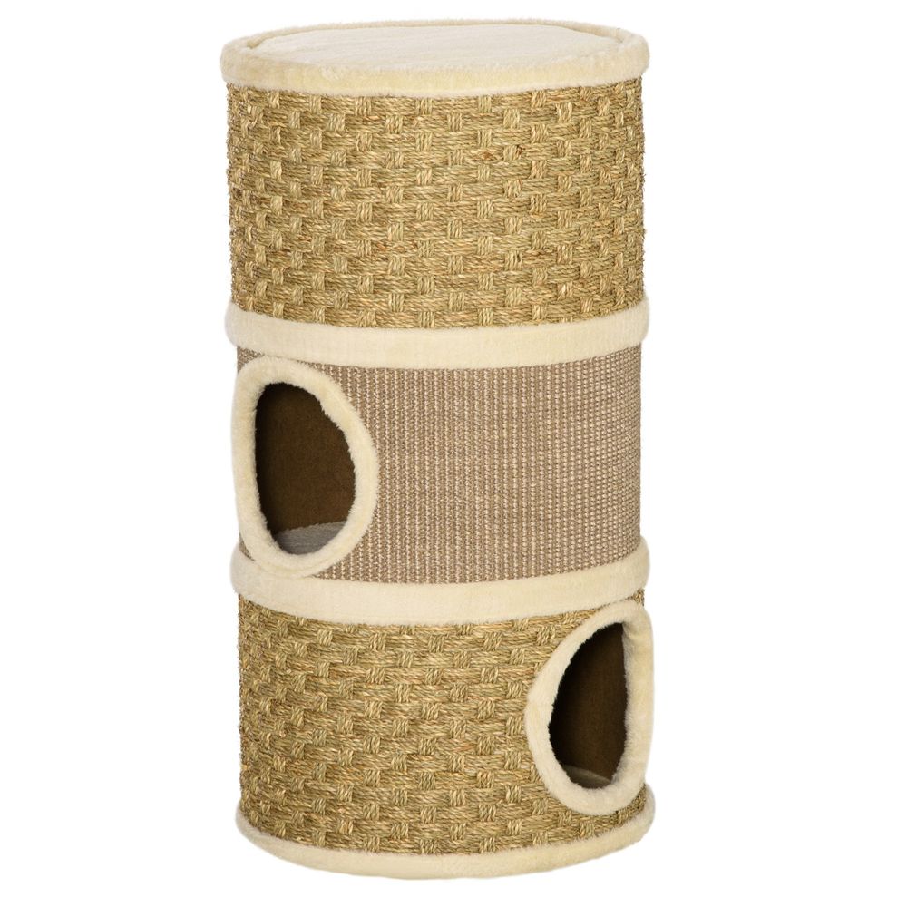 Cat Scratching Post Barrel