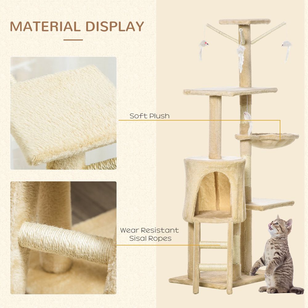 Cat Tree Four Tier toys
