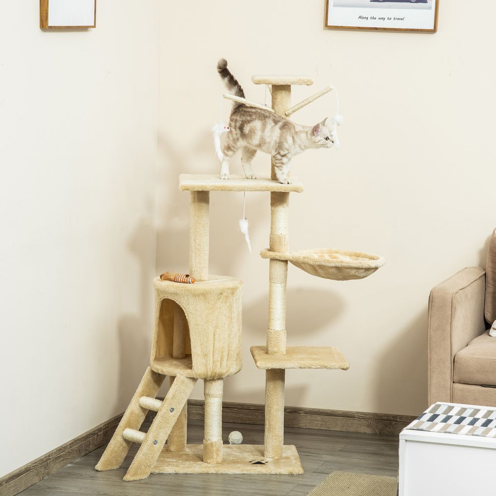 Cat Tree Four Tier toys
