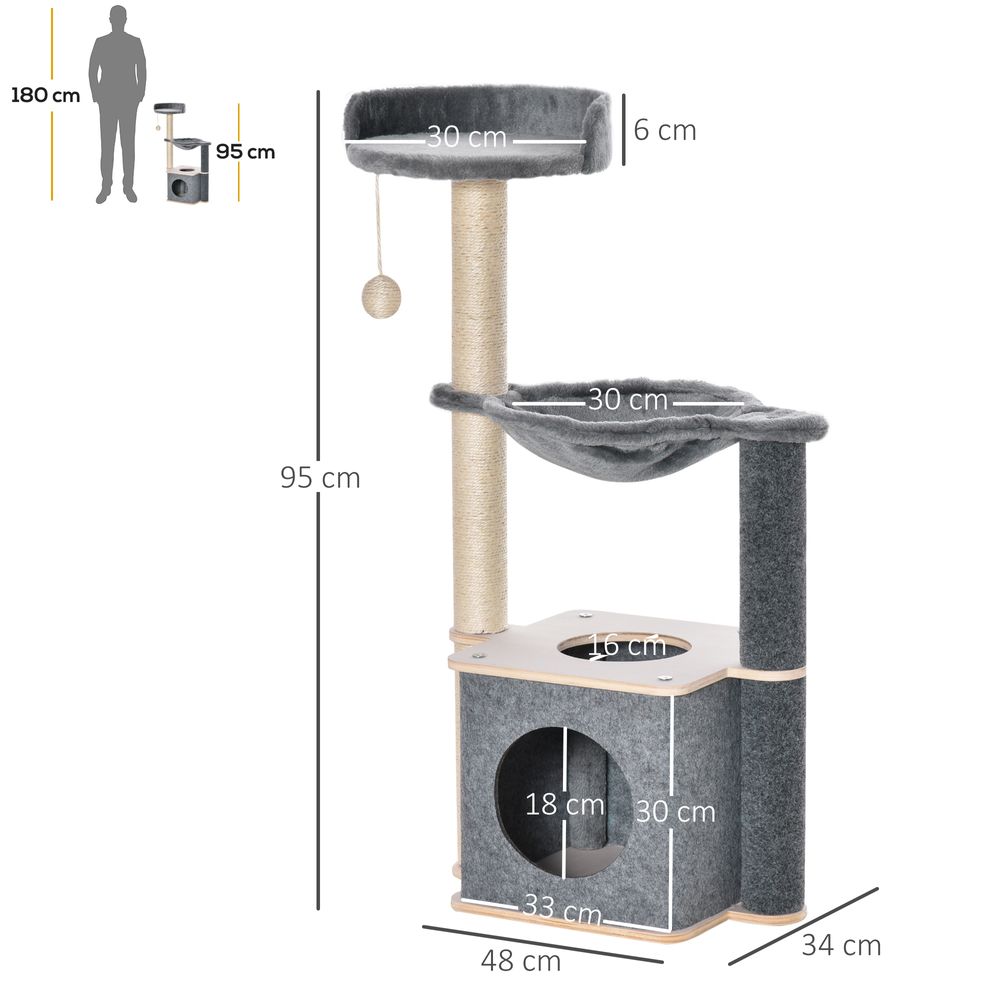 Cat Tree Tower Climbing  Center