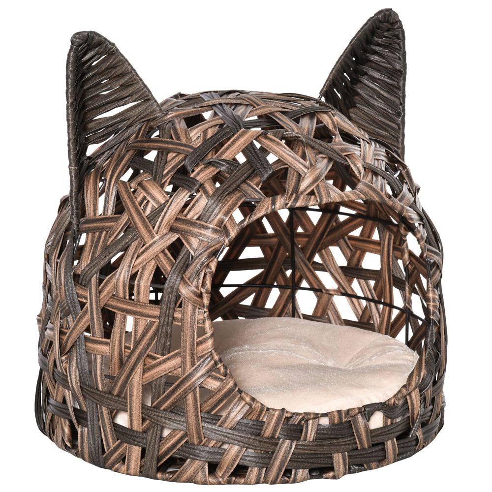 Cat shaped bed for cats