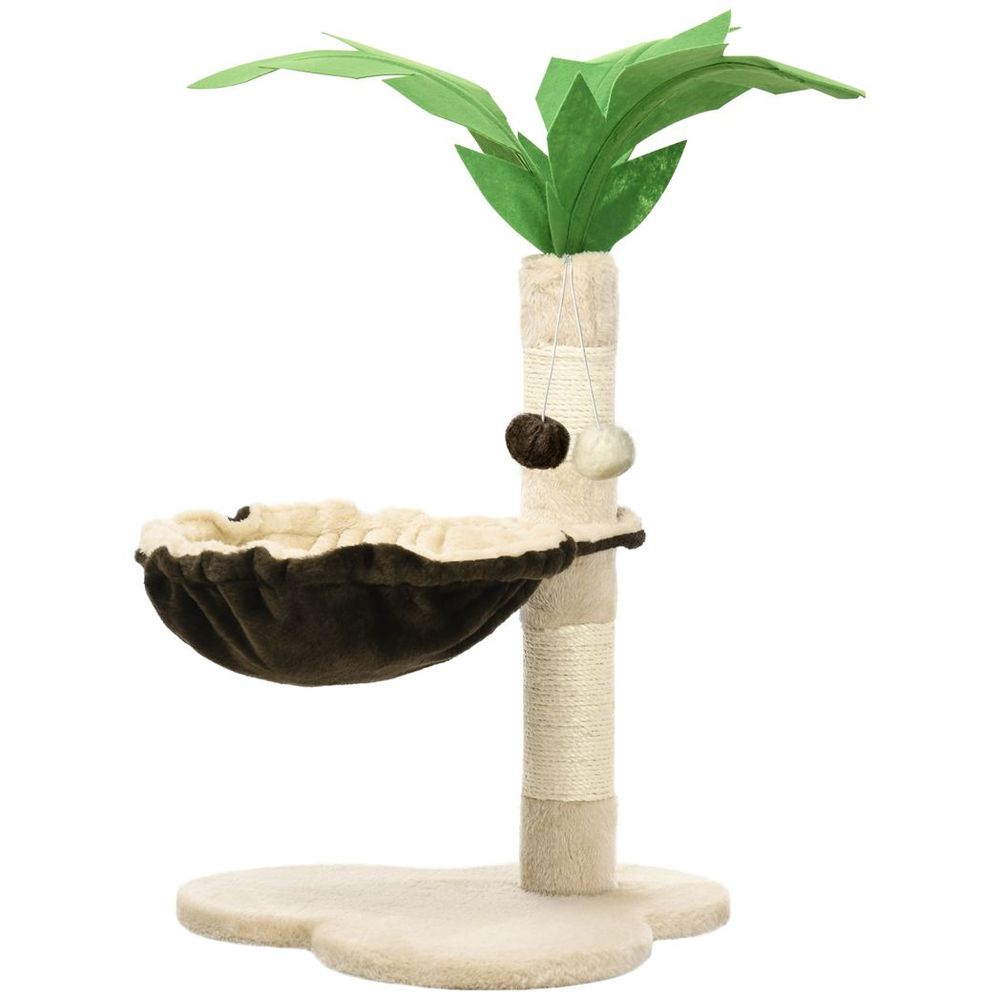 Cat Tree Palm Shaped