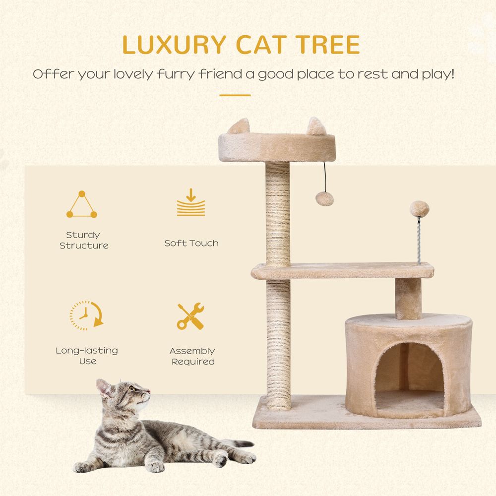 Cat Tree for Large Cats Beige