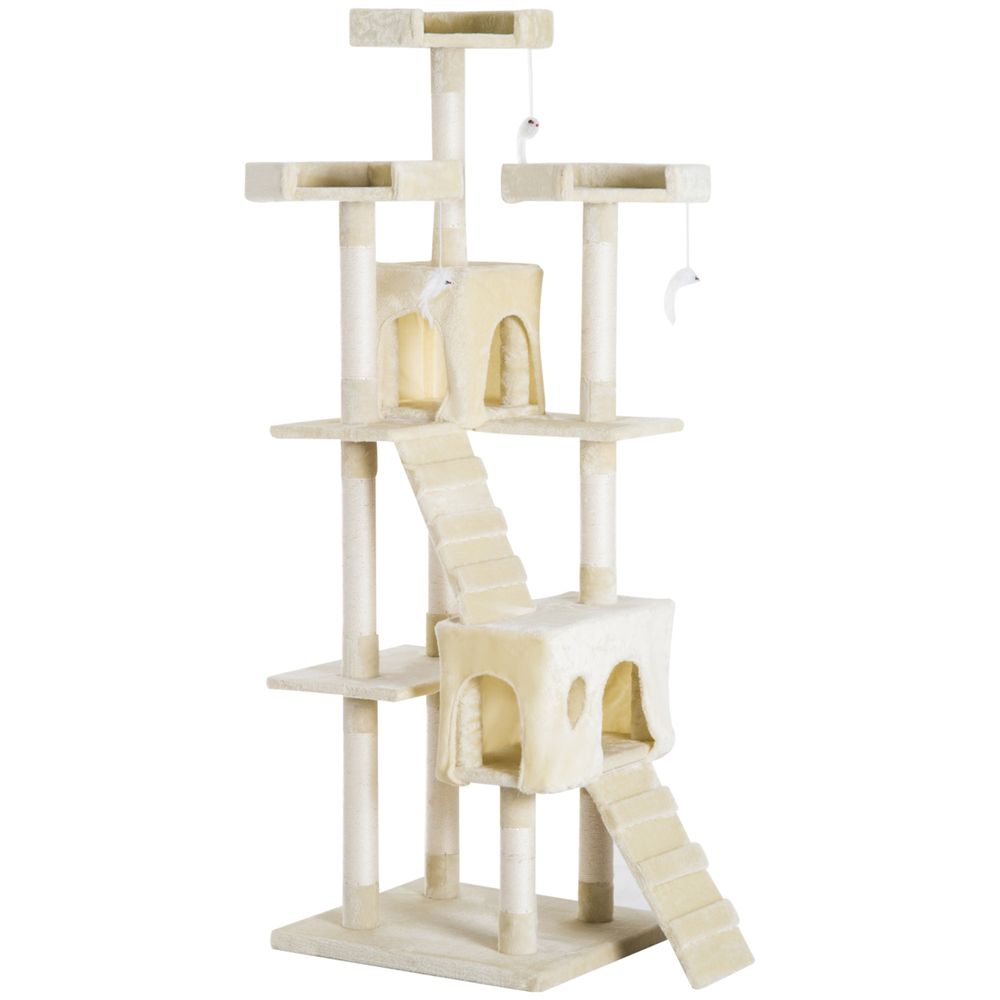 Multi Cat Tree Large - Beige