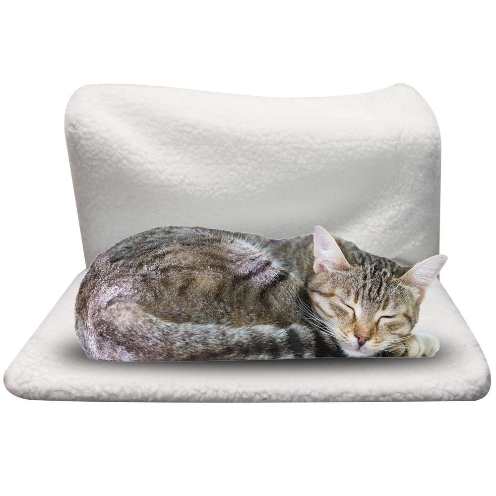 Cat Radiator Bed White
