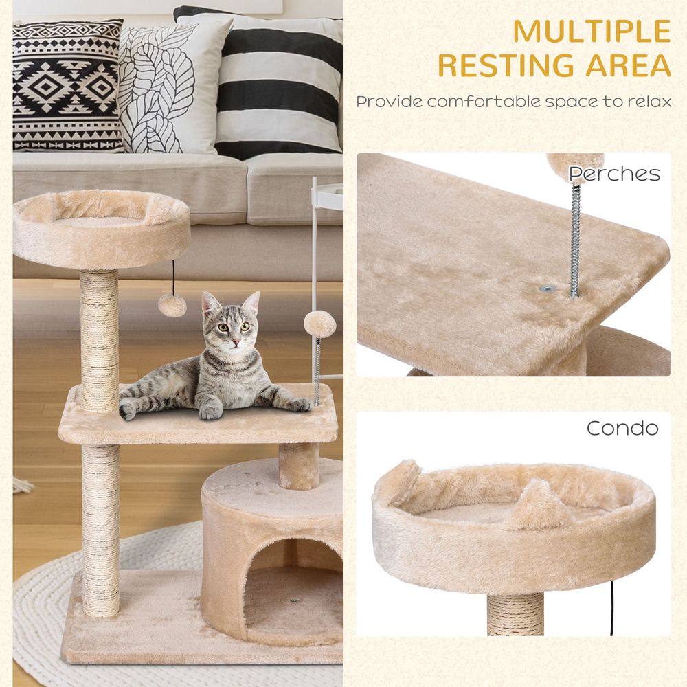 Cat Tree for Large Cats Beige