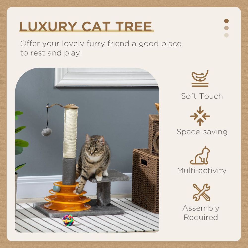 Cat Scratching Post Three In One