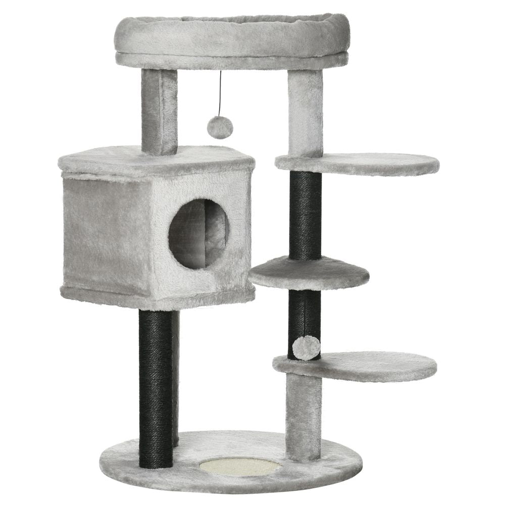 Cat Tree Ramp Light Grey