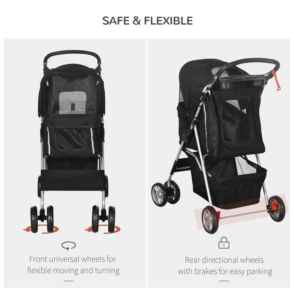 Four Wheel Pet Stroller