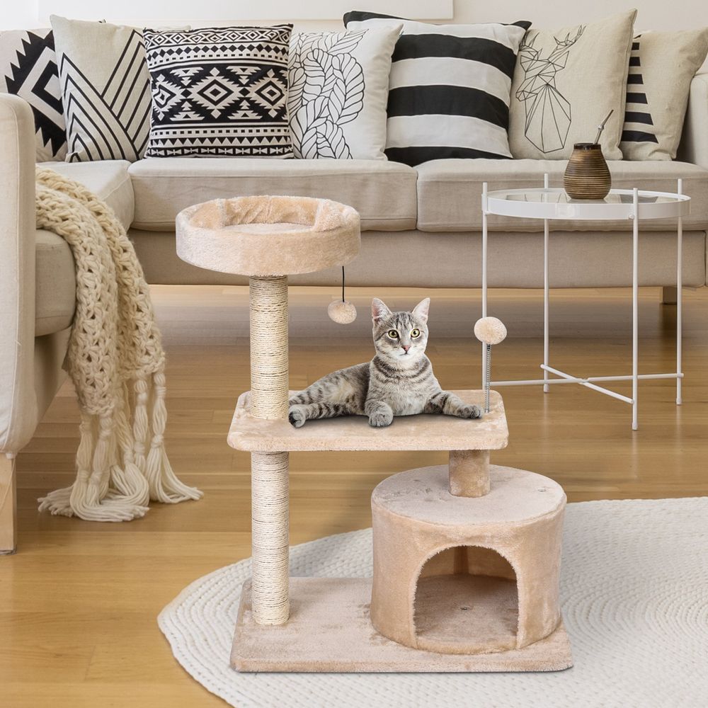 Cat Tree for Large Cats Beige