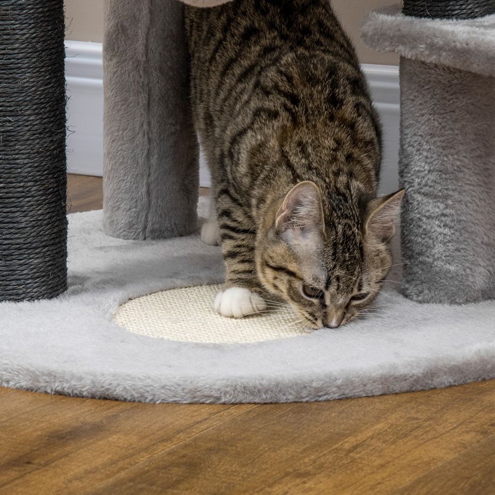 Cat Tree Ramp Light Grey