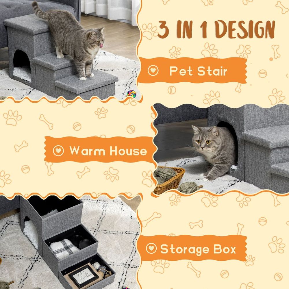 Three Step Cat House