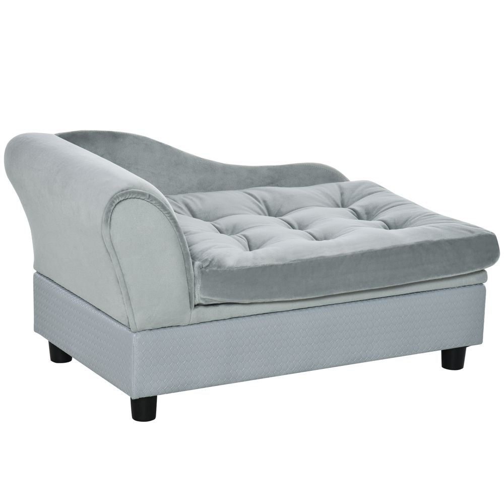 Cat sofa storage grey