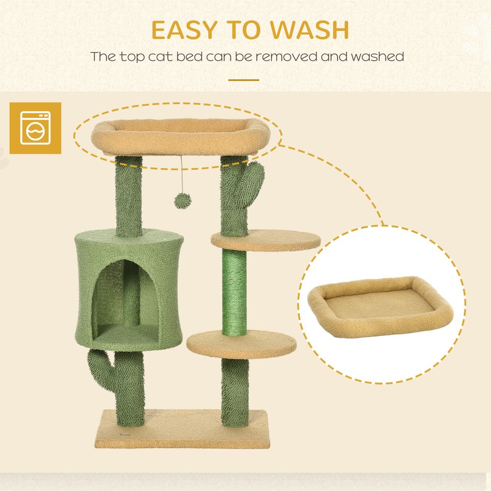 easy to wash cushion that goes on top of Cactus Cat Tree Bed