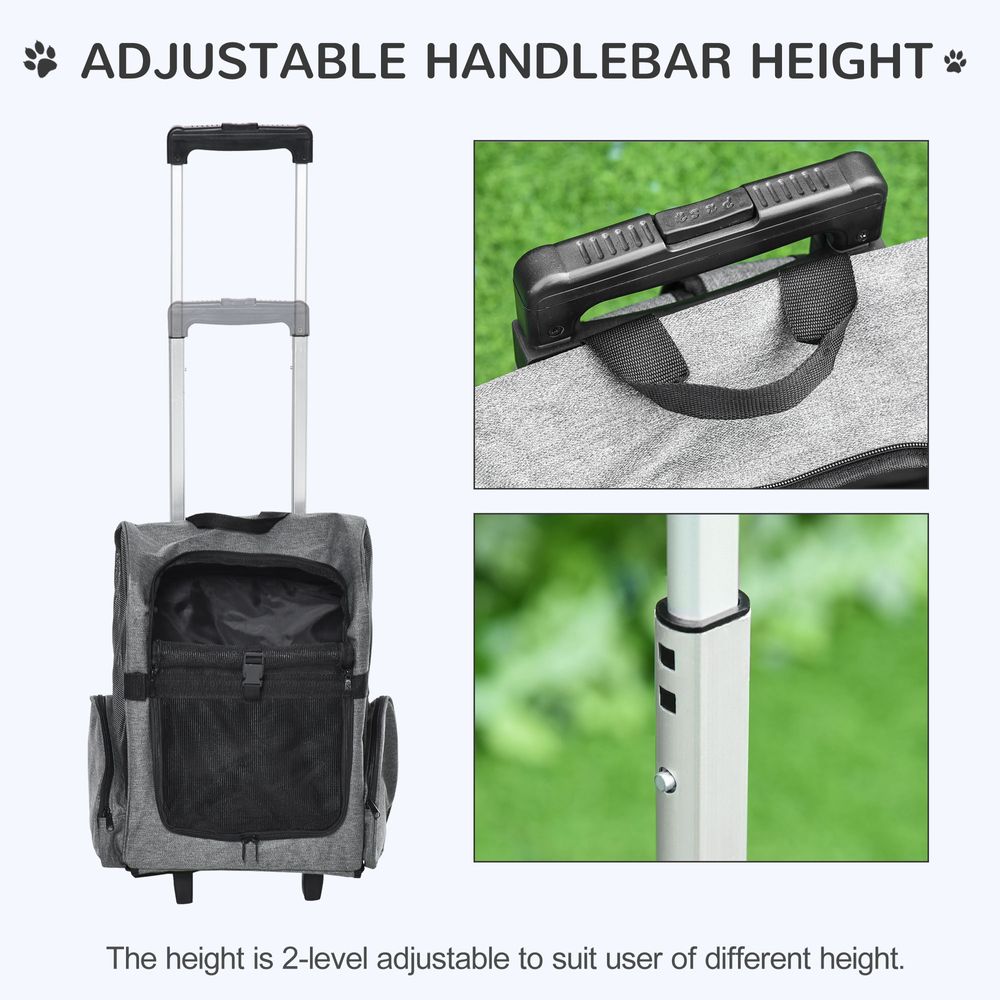 adjustable handlebar for cat backpack carrier