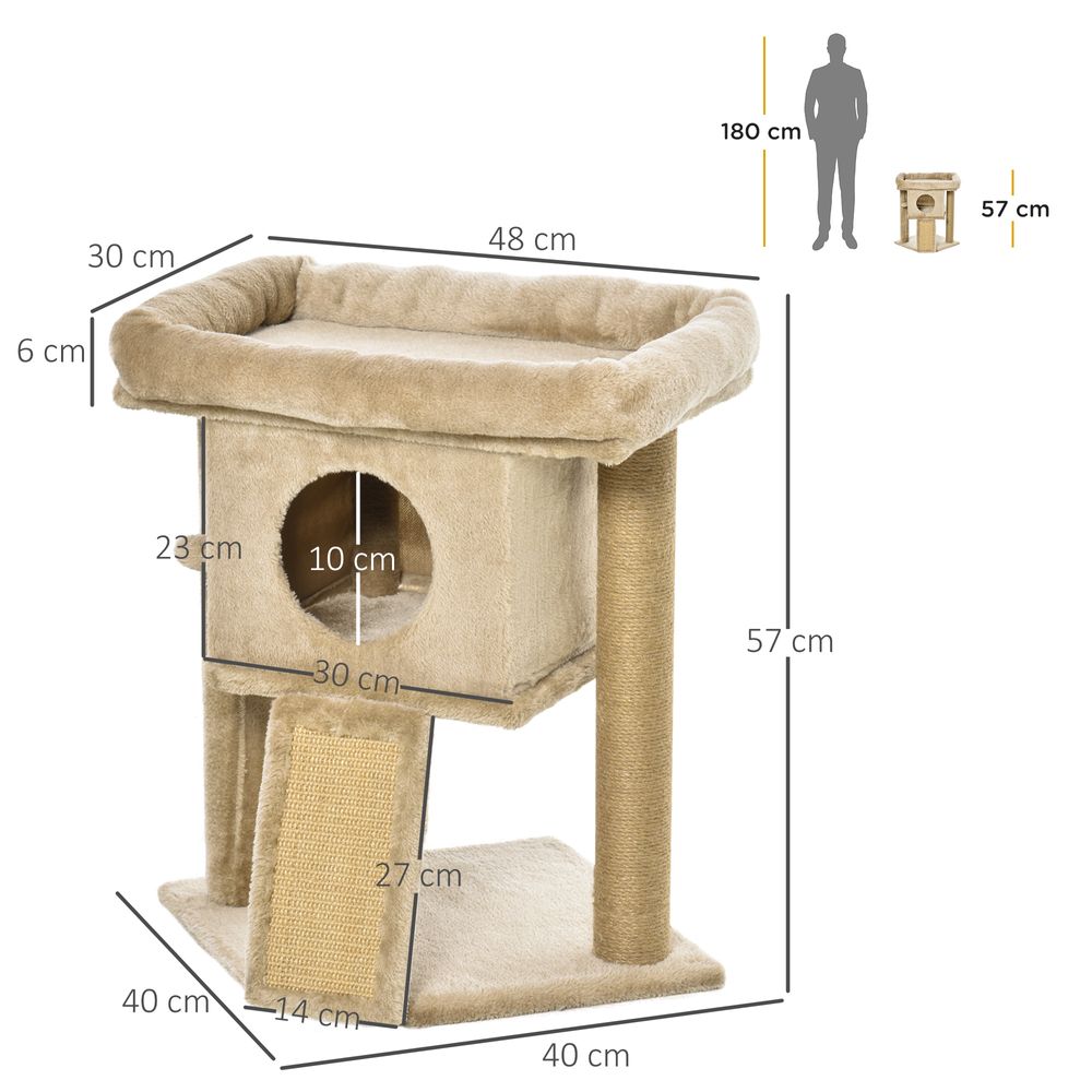 dimensions of a Cat Bed Scratching Post