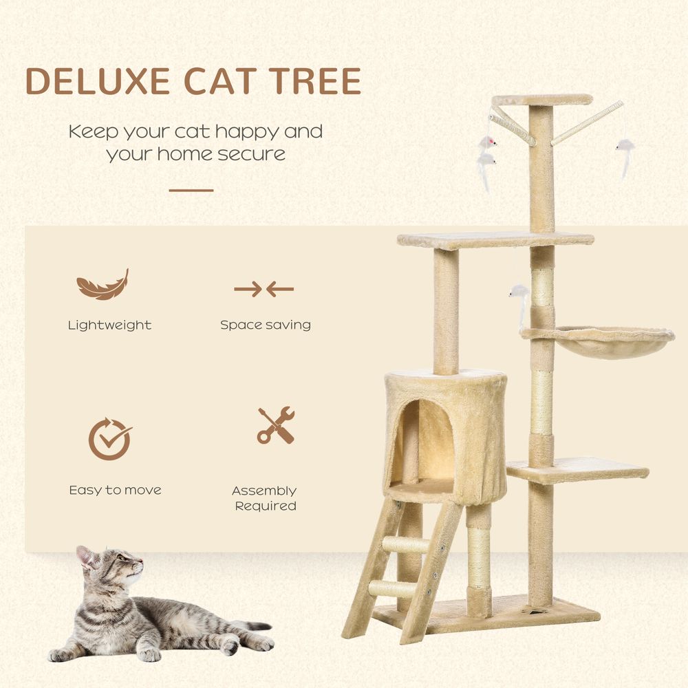 Cat Tree Four Tier toys