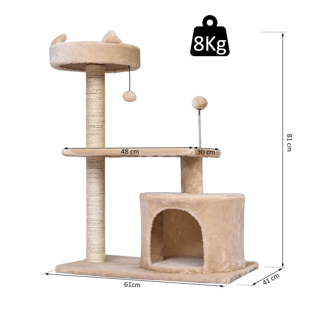 Cat Tree for Large Cats Beige