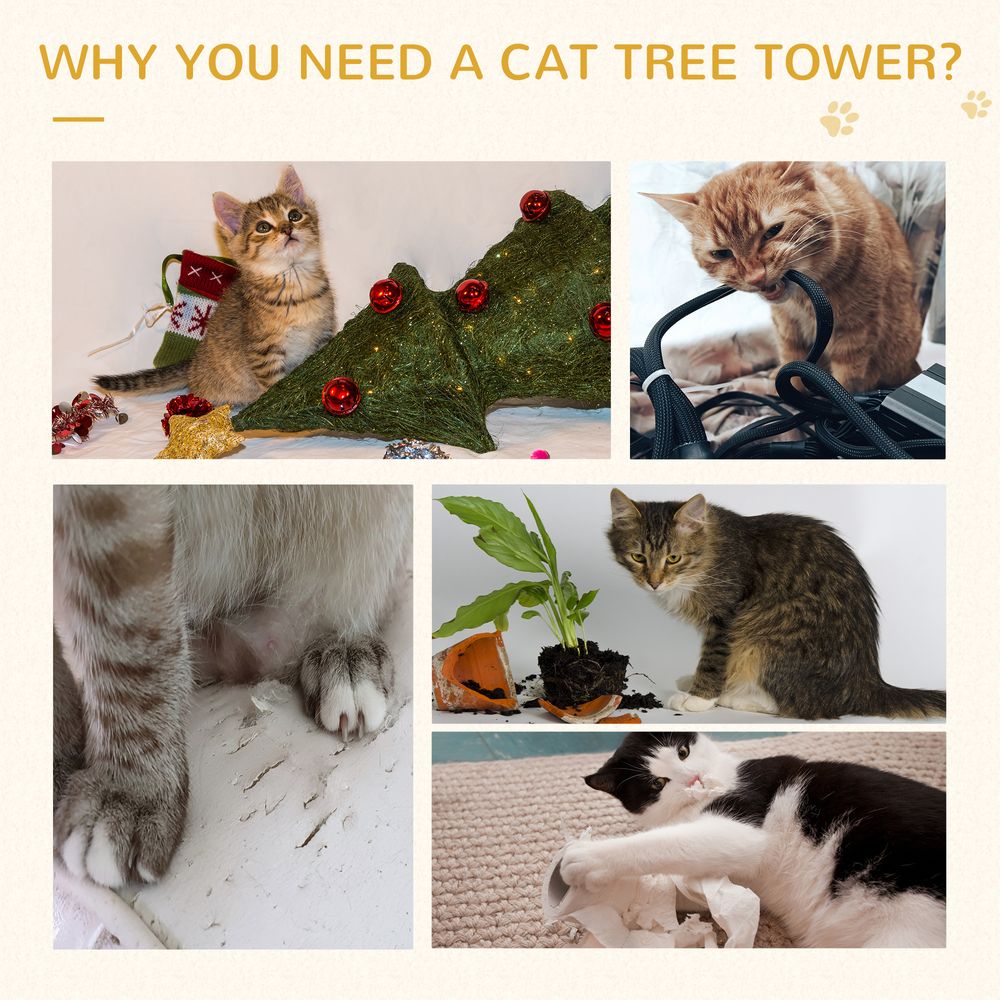 Multi Cat Tree Large - Beige